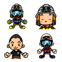 [LINE絵文字] FIRE FIGHTER 1.の画像