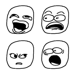 [LINE絵文字] Quality Faces : Nobody Askedの画像