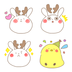 [LINE絵文字] うさぎのジャックの画像