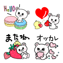 [LINE絵文字] 春❤くまピの画像