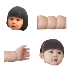 [LINE絵文字] Mini's head ＆ handsの画像
