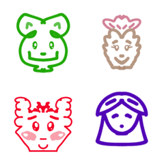 [LINE絵文字] LooKKoB : Emoji 1の画像
