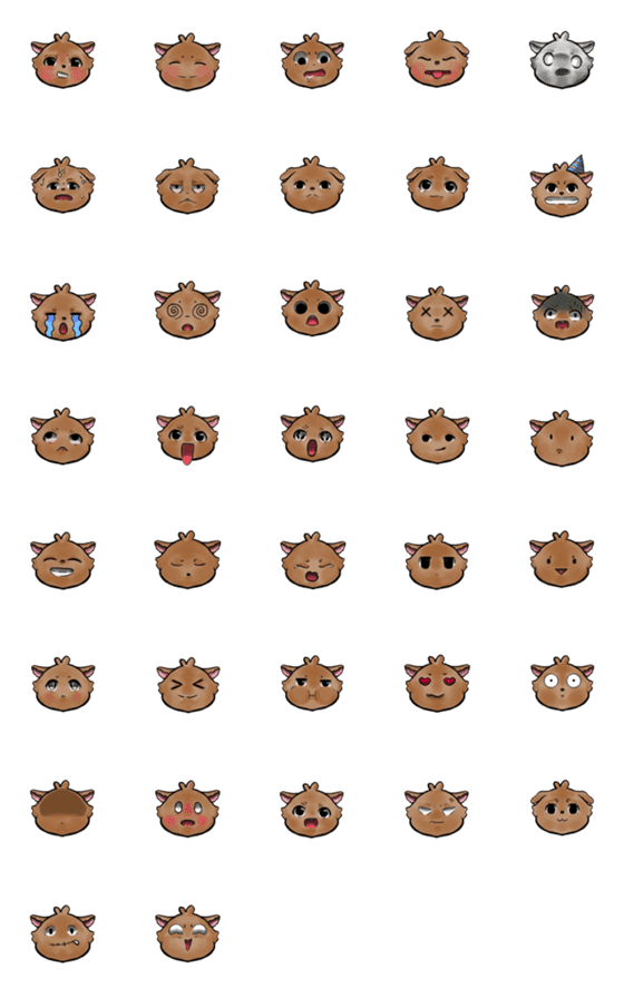 [LINE絵文字]Little kuroの画像一覧