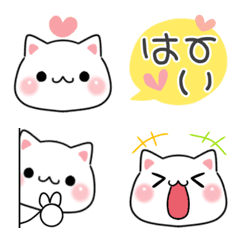 [LINE絵文字] ねこ♡ふきだし♡パステルカラーの画像