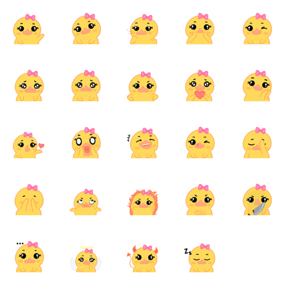 [LINE絵文字]Deea Kaczuszka emojiの画像一覧