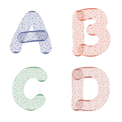 [LINE絵文字] The ABCD revised editionの画像