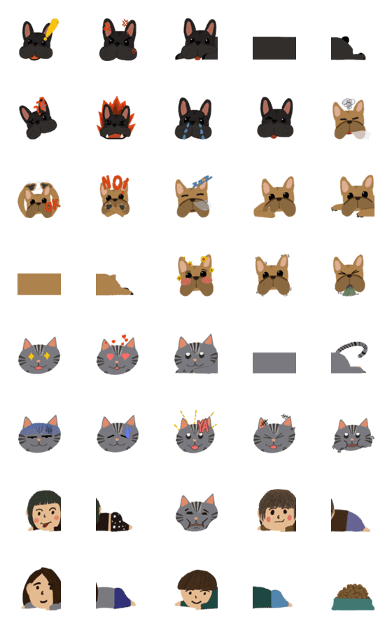 [LINE絵文字]Daily Fattyの画像一覧