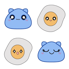 [LINE絵文字] daily play feeの画像