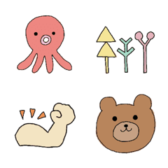 日常ゆる絵文字の絵文字メイン画像