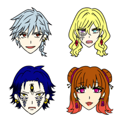 [LINE絵文字] BUSTER FORCE The Original Emoji No.5 DLCの画像