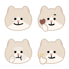 [LINE絵文字] Daily Cat Emojiiiの画像