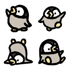 [LINE絵文字] かわいい子ペンギンの絵文字の画像