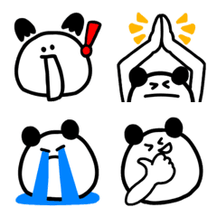 [LINE絵文字] John panda 2の画像