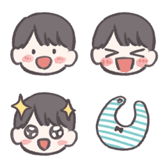 [LINE絵文字] ゴキゲン赤ちゃん絵文字の画像