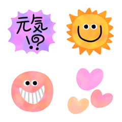 [LINE絵文字] ハイテンション♥️挨拶♥️にこちゃんの画像