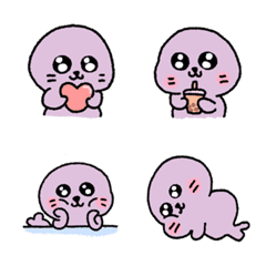 [LINE絵文字] greedy sealの画像