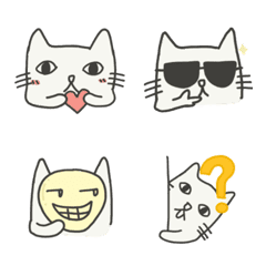 [LINE絵文字] The Cranky Cat Emojiの画像
