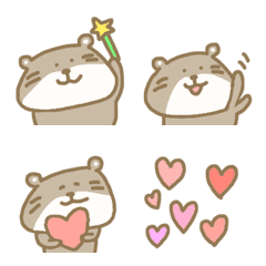 カワウソゆるかわ日常やデコ使えるかわいいの絵文字メイン画像