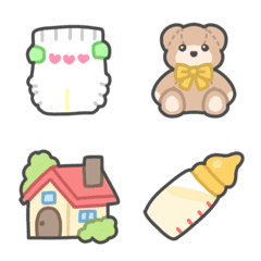 [LINE絵文字] Baby ＆ Kids Emojiの画像