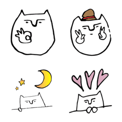 [LINE絵文字] ダンディねこの日常の画像