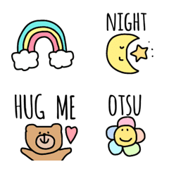 [LINE絵文字] 大人おしゃれ絵文字♡♡の画像