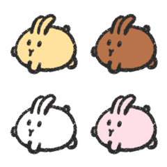 [LINE絵文字] Jelly Bean Bunnyの画像