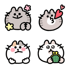 [LINE絵文字] 動く！いろいろねこさんの画像