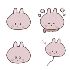 [LINE絵文字] rabbit  .の画像