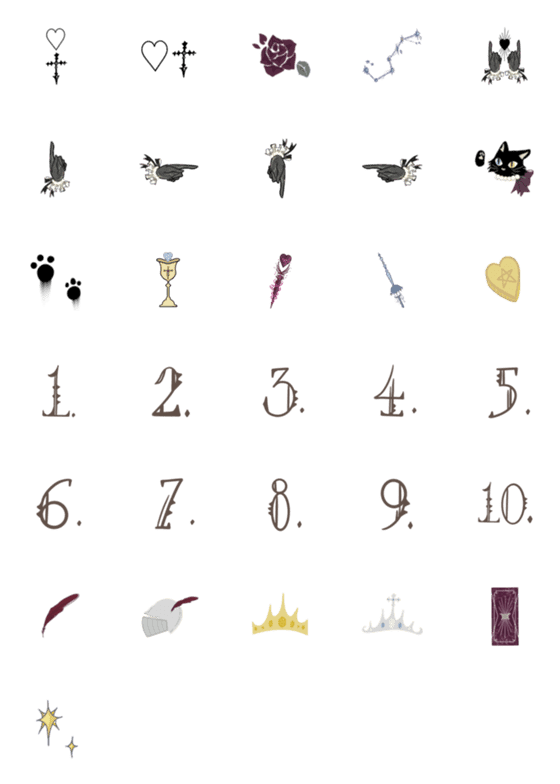 [LINE絵文字]Tarot witchの画像一覧