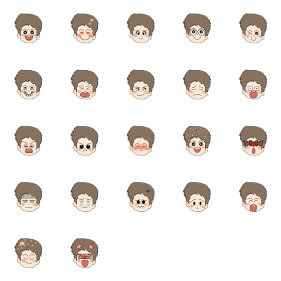 [LINE絵文字]Mr.Genius Emojiの画像一覧