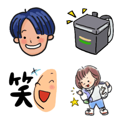 [LINE絵文字] となりのキヨシくんの画像
