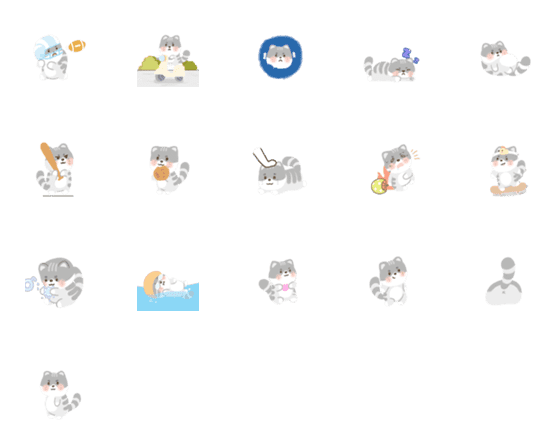 [LINE絵文字]Kaboda Catの画像一覧