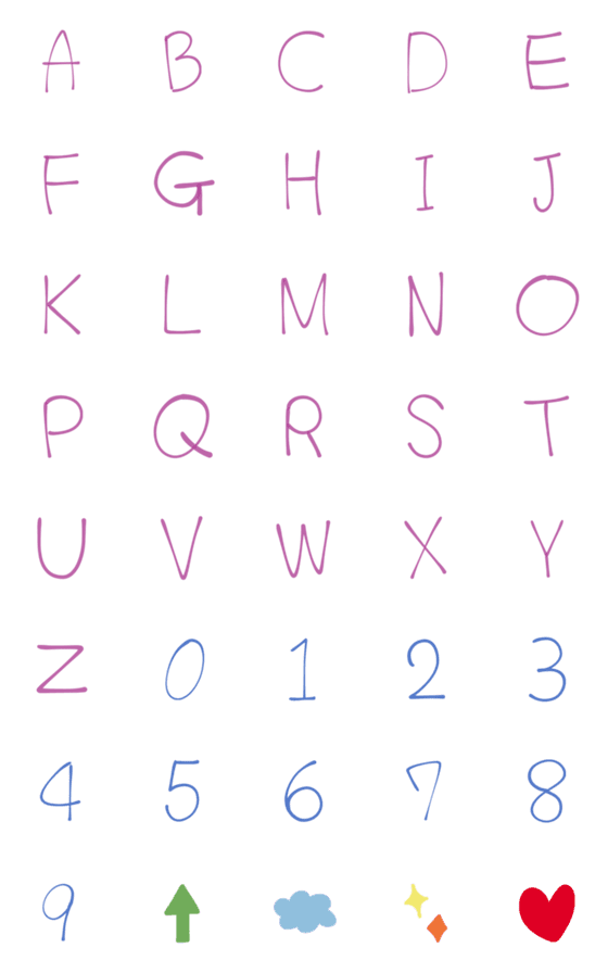 [LINE絵文字]Handwritten temperature - ABCの画像一覧