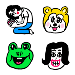 [LINE絵文字] ❤️イッレ・コスヤのブサイク絵文字❤️の画像