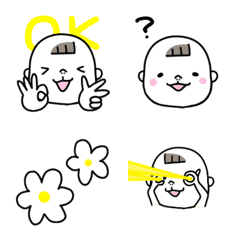 [LINE絵文字] 動く！あかちゃん絵文字の画像