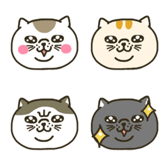 [LINE絵文字] ブサカワねこの画像