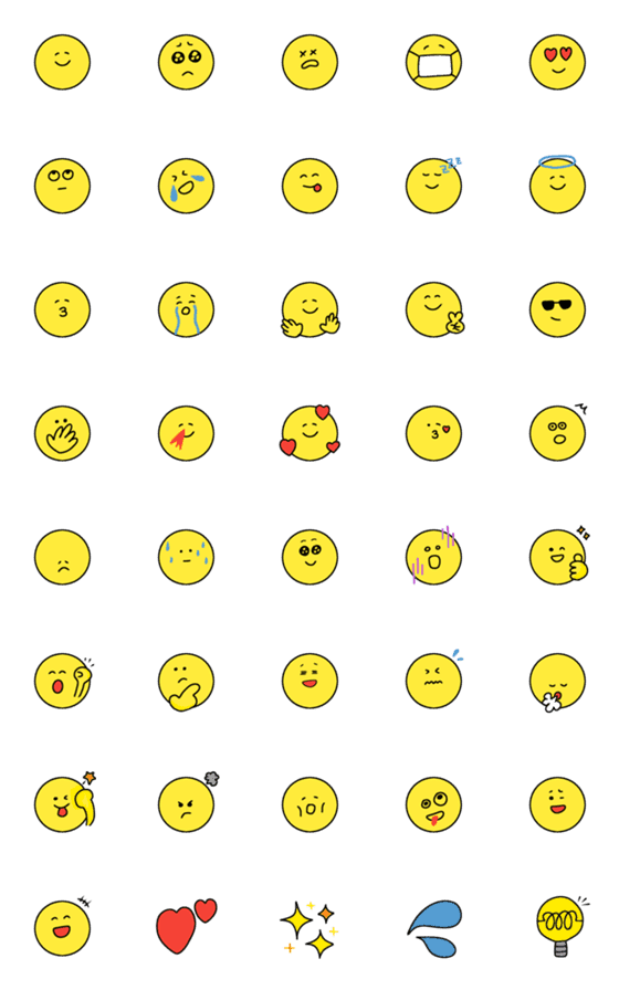 [LINE絵文字]さきのらくがき2 【修正版】の画像一覧