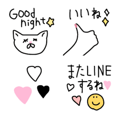 [LINE絵文字] ♡大人おしゃれ バラエティパック♡の画像