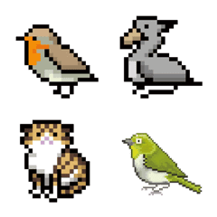 [LINE絵文字] 8bit bird's 2の画像