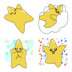 [LINE絵文字] The Big Super Star Emojiの画像