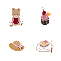 [LINE絵文字] cute stickers1の画像