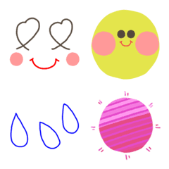 [LINE絵文字] 気持ち伝わる◎毎日絵文字2の画像