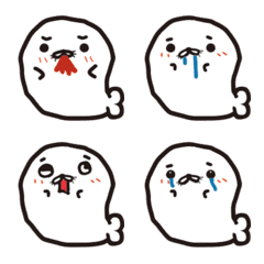 [LINE絵文字] The Oil Seal Small Emojiの画像