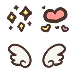 [LINE絵文字] L.N.Emoji (Simple)の画像