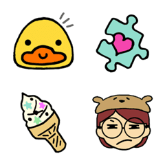 [LINE絵文字] Ping-ping and friends emojiの画像