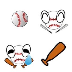 [LINE絵文字] 野球っていいぜの画像