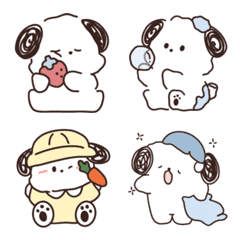 [LINE絵文字] Puppies of various emotions！！！の画像