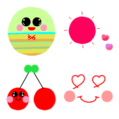 [LINE絵文字] 大人可愛い♥毎日絵文字6の画像