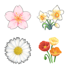 [LINE絵文字] Sum flowerの画像