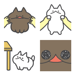 [LINE絵文字] ▶動くこつぶねこの画像